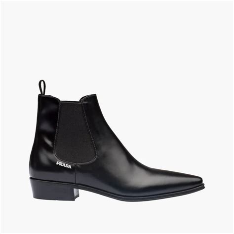 prada schuhe damen stiefel|Ankle Boots Und Stiefel Für Damen .